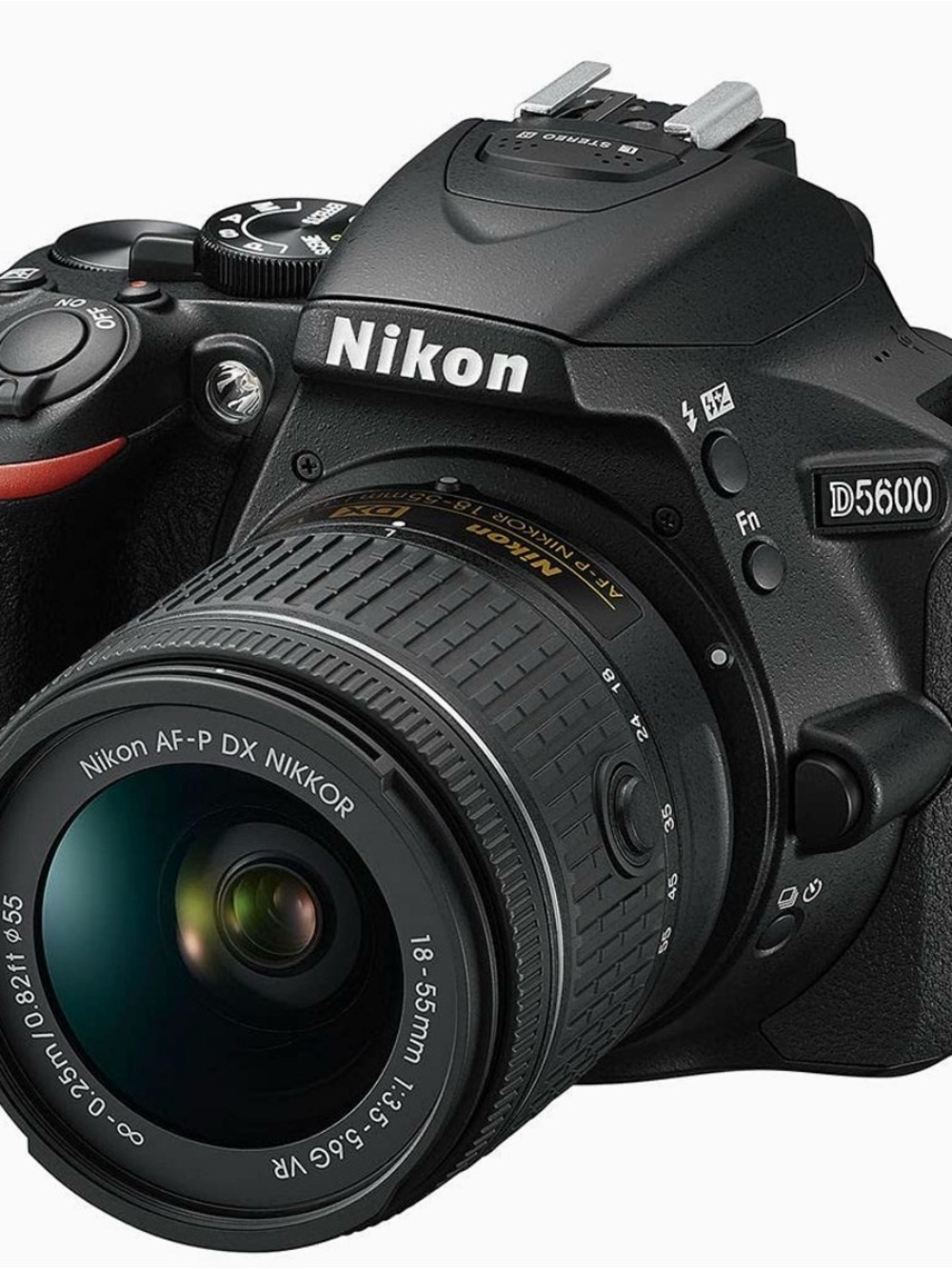 Nikon D5600 DSLR Camera with 18-55mm Lens, Micro 40 mm lens and camera case